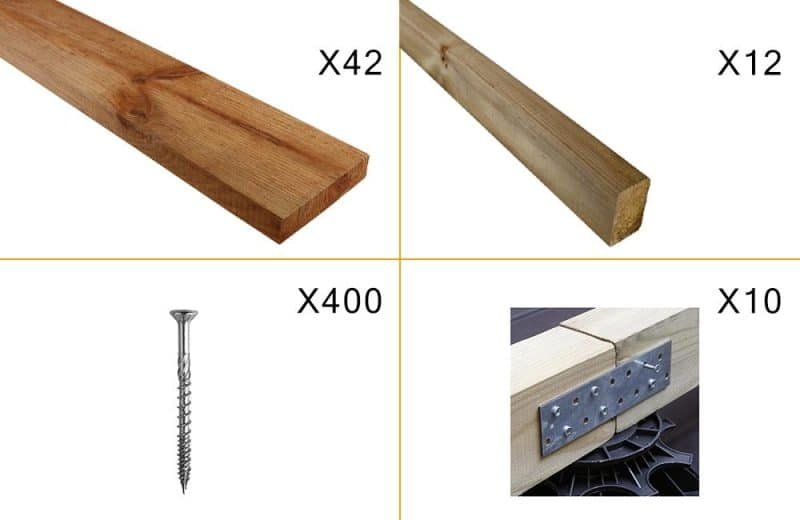 découvrez notre quincaillerie essentielle pour terrasse en bois, alliant qualité et durabilité pour vos projets de construction et rénovation.