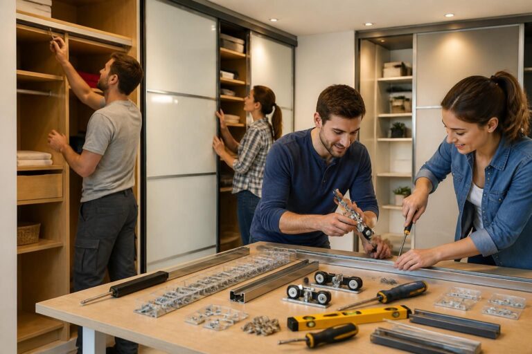 découvrez notre comparatif des quincailleries pour porte coulissante de placard disponibles chez castorama, pour choisir la meilleure option adaptée à vos besoins.