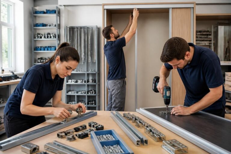 découvrez notre guide complet sur la quincaillerie pour porte coulissante de placard et facilitez l'installation avec les meilleurs conseils et accessoires.