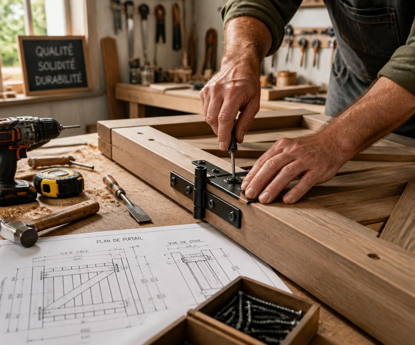découvrez nos conseils pratiques pour choisir et installer la quincaillerie idéale pour votre portail en bois, alliant sécurité et esthétique.