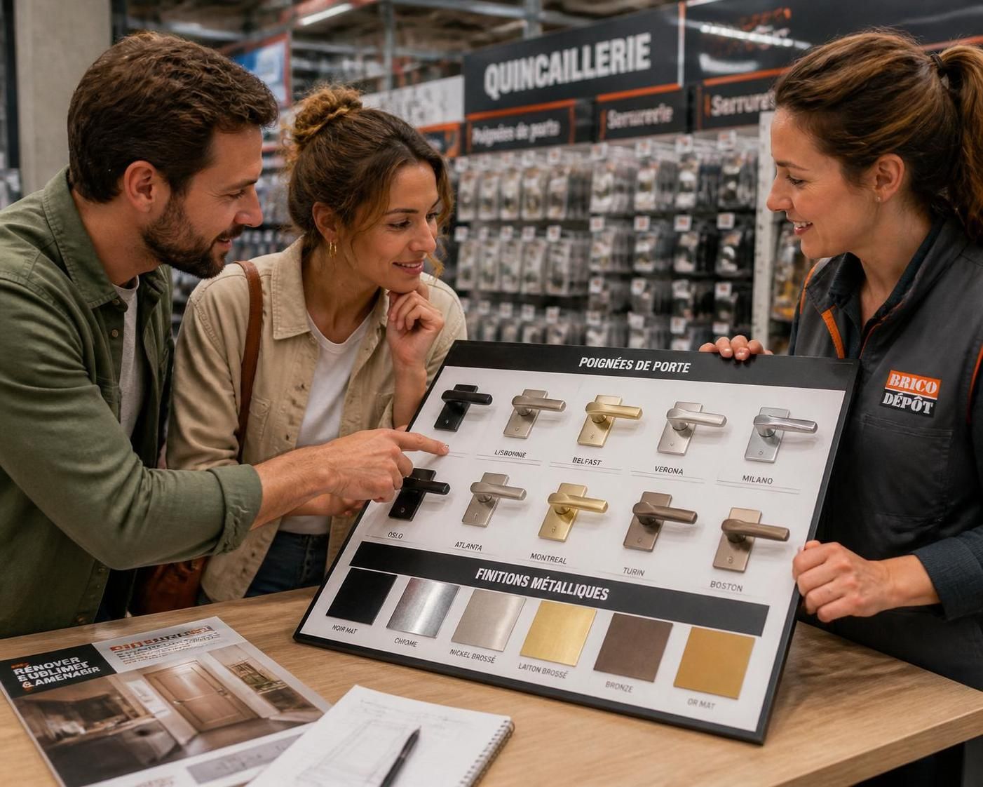 découvrez les indispensables de la quincaillerie pour porte : poignées, charnières, serrures et autres accessoires essentiels pour sécuriser et embellir vos portes.