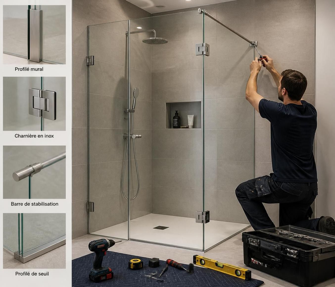 découvrez notre guide complet sur la quincaillerie pour paroi de douche, avec conseils d'installation, choix des matériaux et astuces pour un résultat durable et esthétique.