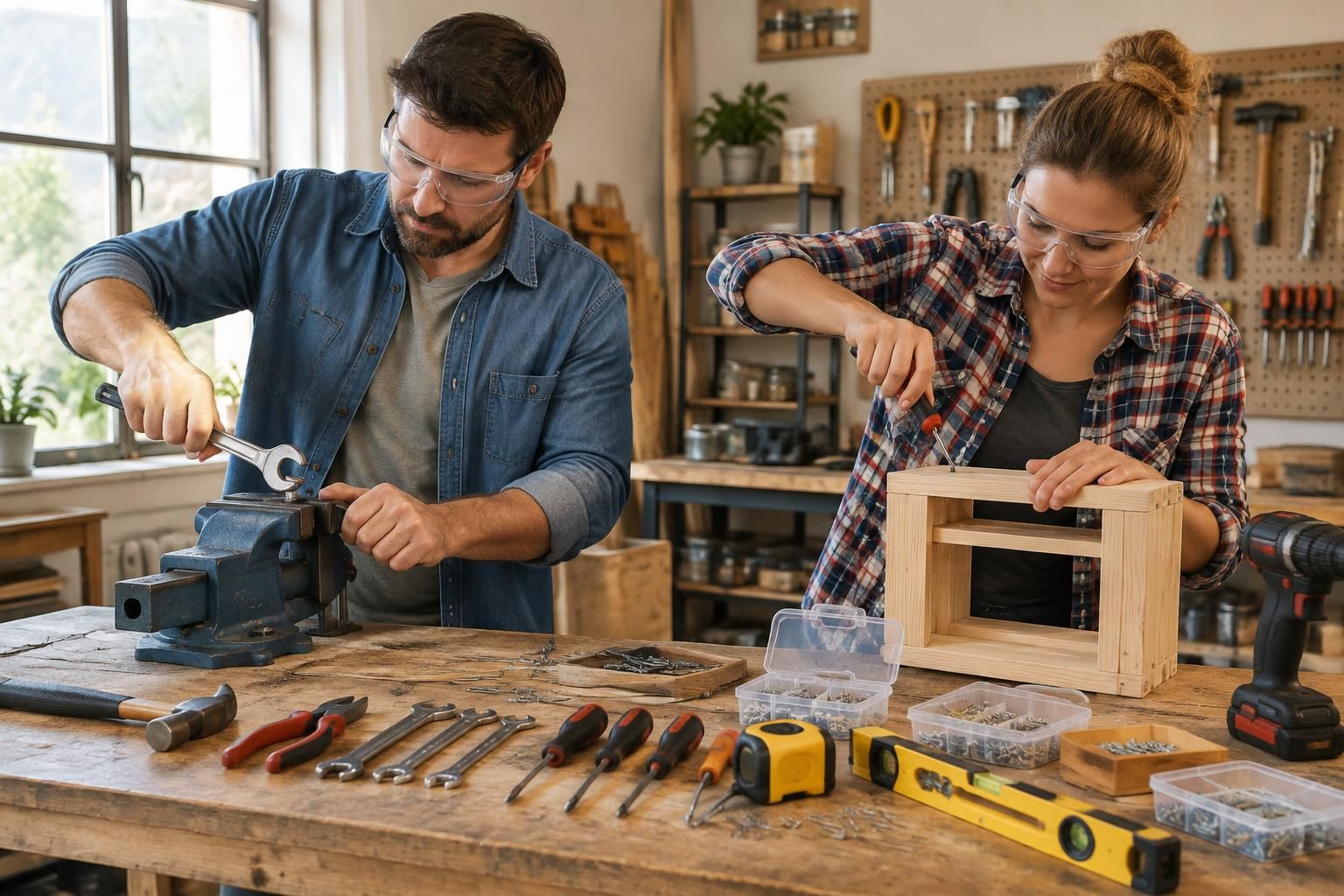 découvrez les indispensables de la quincaillerie et de l’outillage pour équiper vos projets et réussir tous vos travaux.